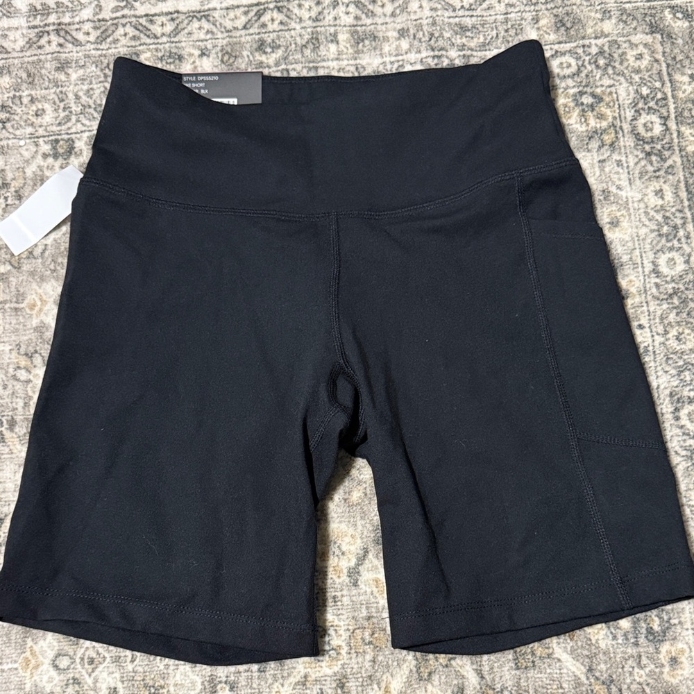 DKNY Women's Black Bike Shorts